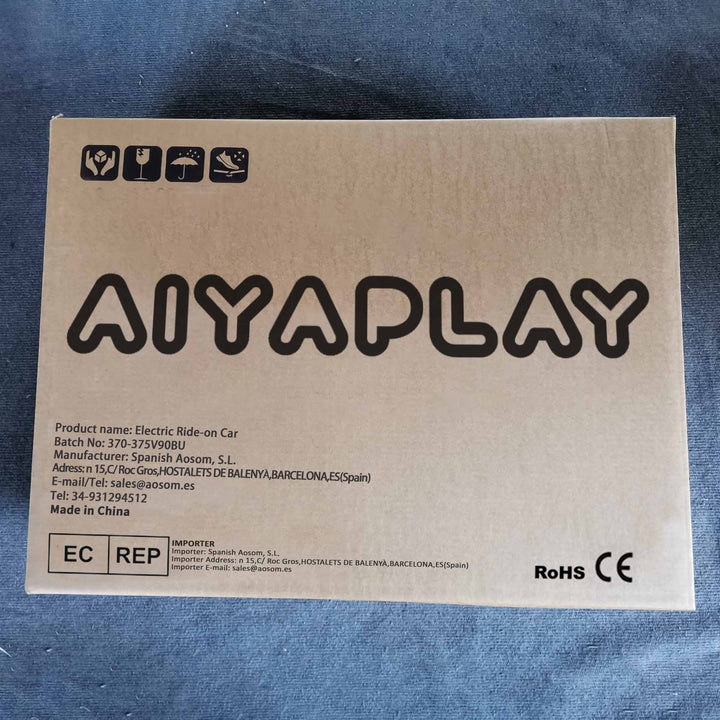 Quadriciclo Elétrico para Crianças acima de 3 Anos Carro Elétrico para Crianças com Bateria 12V Faróis e Música Carga 30 kg 85x55,5x62 cm Azul