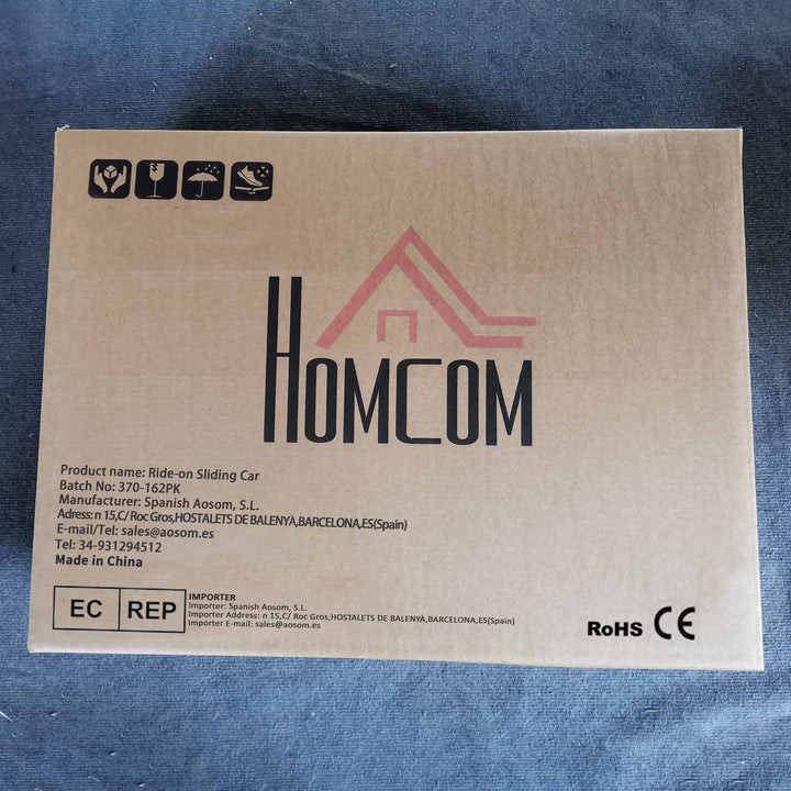 Carro de Passeio Carro Andador para Crianças acima de 12 Meses Mercedes G350 com Buzina Capô Removível Encosto e Suporte de Proteção 85,5x40,5x95 cm Rosa