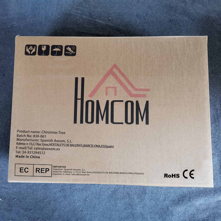 Árvore de Natal 180cm Artificial Árvore com Suporte Metálico Luzes LED Multicores