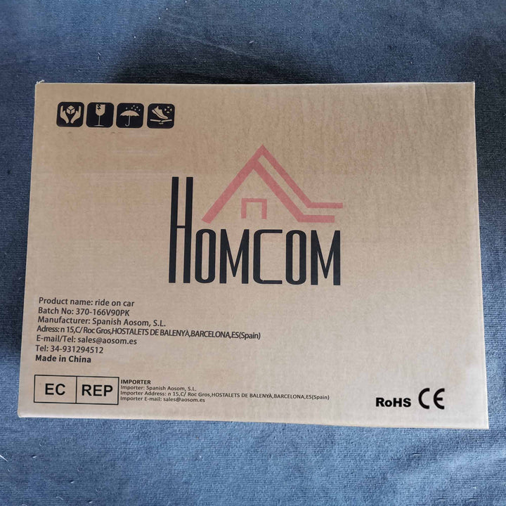 Quadriciclo Elétrico para Crianças acima de 3 Anos Veículo Elétrico Quadriciclo a Bateria 6V com Avance e Retrocesso Carga Máx. 30kg 72x40x45,5cm Rosa