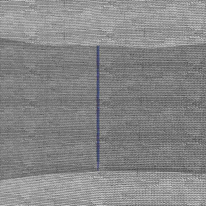Rede de Segurança para Trampolim Ø244 cm Rede de Substituição de Trampolins para Exterior e Porta com Fecho de Correr para 6 Postes Azul