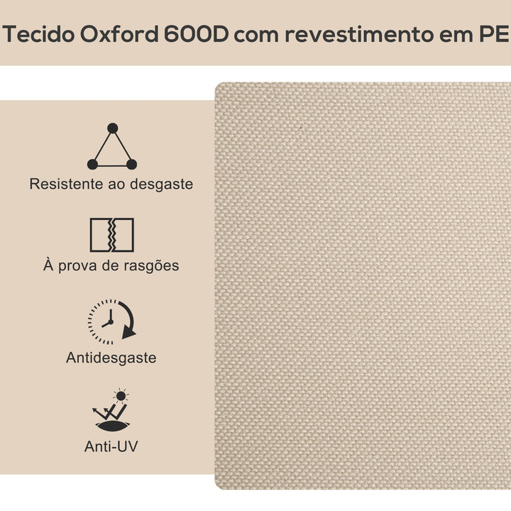 Conjunto de 2 Cadeiras Dobráveis de Campismo Cadeiras Portáteis com Apoios de Braços e Estrutura de Aço Cadeiras para Pesca Jardim Terraço 54x59x78 cm Cáqui