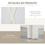 Biombo de 3 Paineis Separador de Ambientes Dobrável 136,5x170cm Divisória para Espaços de Madeira Decoração Elegante para Dormitório Sala de Estar Branco