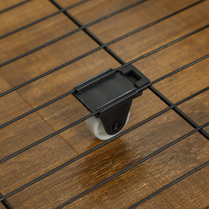 Estrutura de Cama Dupla 140x190 cm Estrutura Cama de Casal com 3 Gavetas e Estrutura de Metal Carga 363 kg Cinza