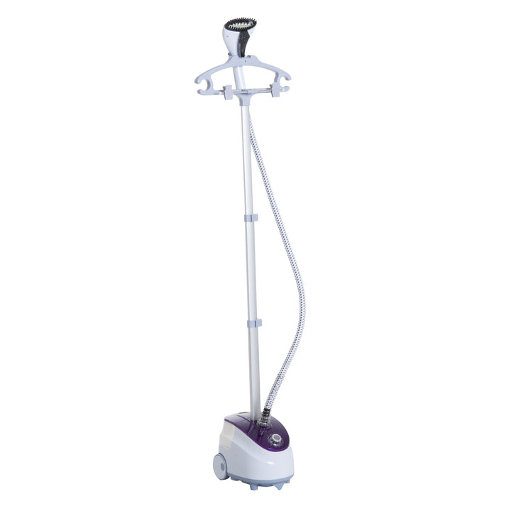 Ferro de Engomar a Vapor com Depósito de 1,8 L e Temperatura Ajustável 11 Níveis 1800 W - 21,5x30x150 cm