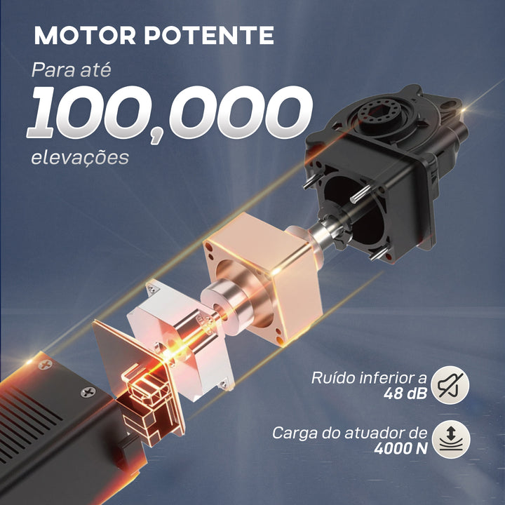 Poltrona Relax Reclinável Elétrica Poltrona Reclinável Silenciosa com Função Memória Apoio para Pés Controlo Remoto e Bolsos Laterais para Dormitório Sala de Estar 80x83x104 cm Azul Escuro