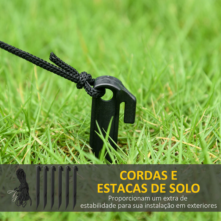 Abóbora Insuflável de Halloween com Fantasma e Lápida Decoração de Halloween com Luzes LED IP44 e Insuflador para Jardim Festas Exterior 240x130x130 cm Multicolor