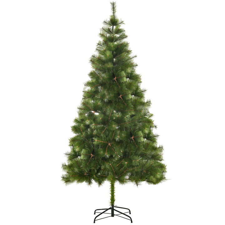 Árvore de Natal 210cm Artificial de Pinho com Suporte Metálico 505 Ramas