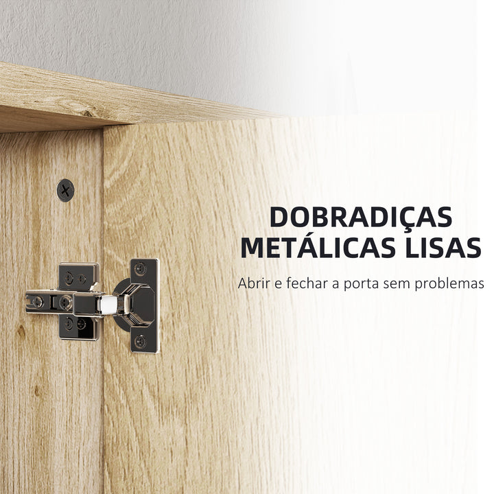 Armário Casa de Banho com Espelho Armário de Parede com Espelho para Casa de Banho Móvel Casa de Banho Estilo Moderno 60x20x60 cm Madeira