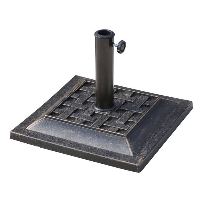 Base guarda-sol Resina Bronze 44 x 44 x 33 cm