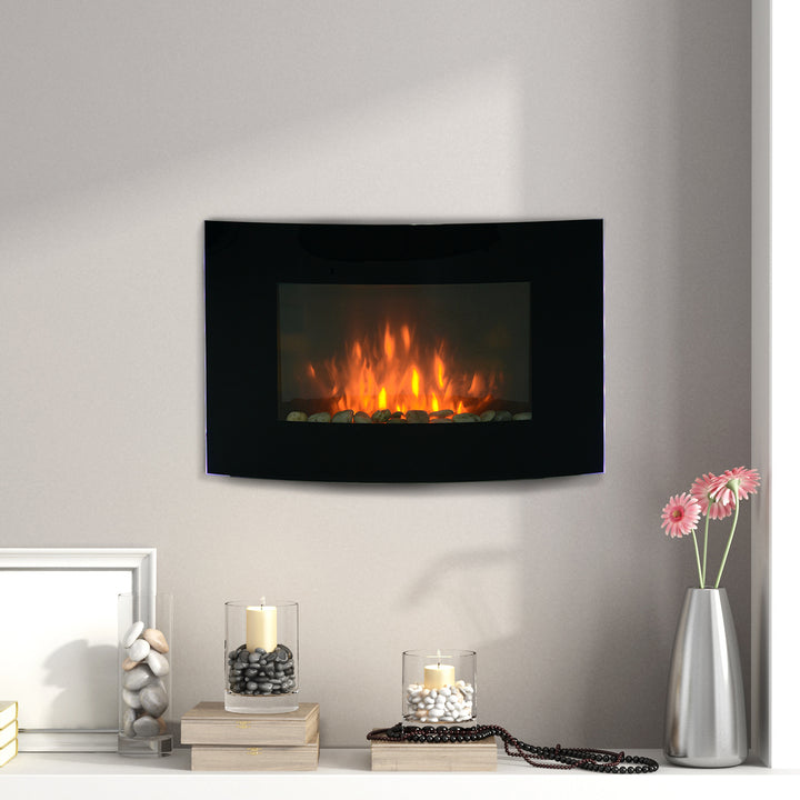Lareira Elétrica chama LED Aço Inoxidável
