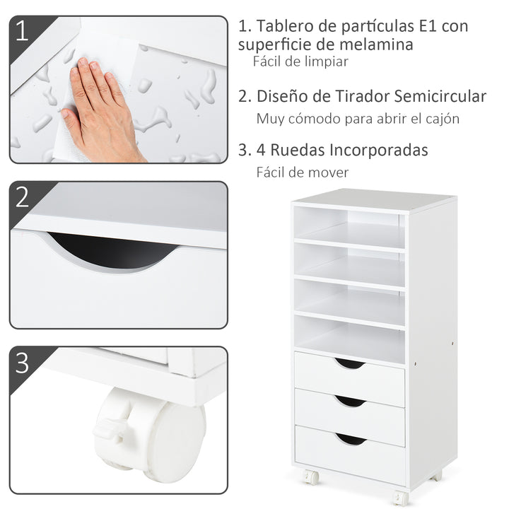 Móvel auxiliar de escritório