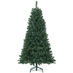 Árvore de Natal 180 cm Árvore de Natal Artificial com 760 Ramos de Arame de Memória e Base Recolhível Árvore de Natal para Sala Verde