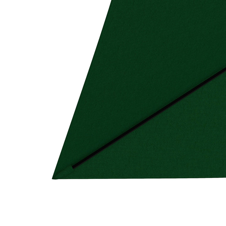 Chapéu de Sol de Jardim 300x200x248 cm Proteção UV50+ Chapéu de Sol de Alumínio Inclinável com Teto de Ventilação e Manivela para Terraço Varanda Exterior Verde