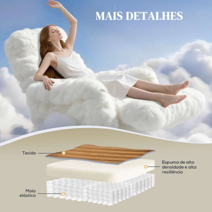 Poltrona Relax Reclinável Poltrona Reclinável Manual Estofada em Veludo Instalação Rápida Apoio para Pés Acolchoamento Grosso Para Sala de Estar Quarto Escritório 73x86x100 cm Marrom
