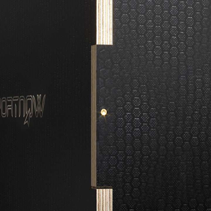 Caixa Pliométrica com 3 Alturas Diferentes Caixa de Saltos para Treino de Força em Casa Escritório Ginásio CrossFit Carga 120 kg 76x61x51 cm Preto