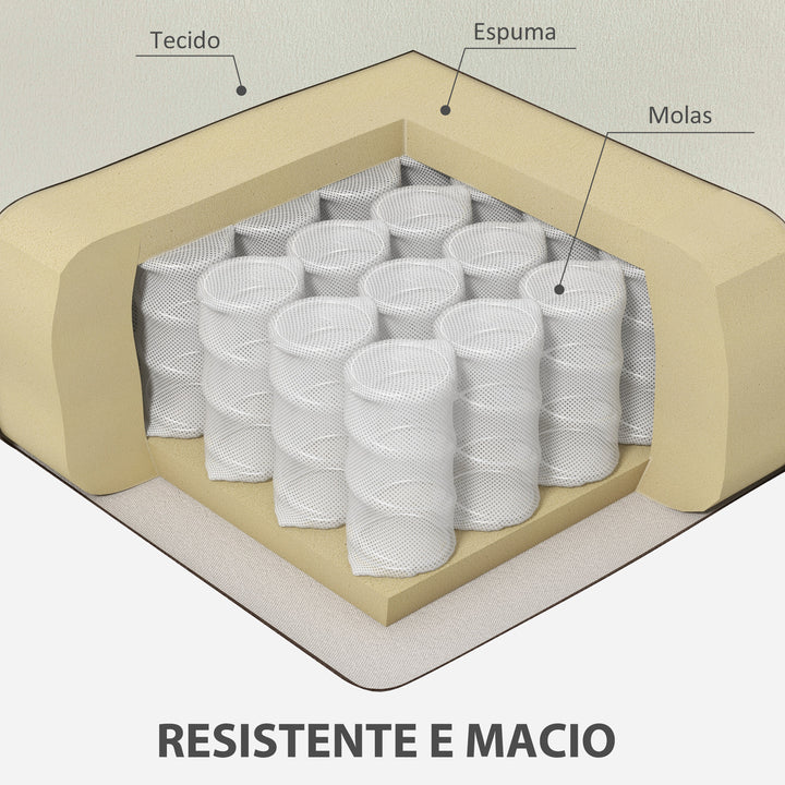 Poltrona Sala de Estar Poltrona Estofada em Veludo Poltrona de Leitura com Assento com Botões e Pés de Madeira para Quarto 76x79x82 cm Creme
