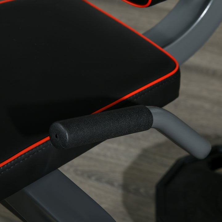 Máquina de Extensão e Flexão de Pernas Ajustável com Carga de Discos para Treino de Glúteos Coxas e Panturrilhas para Ginásio em Casa