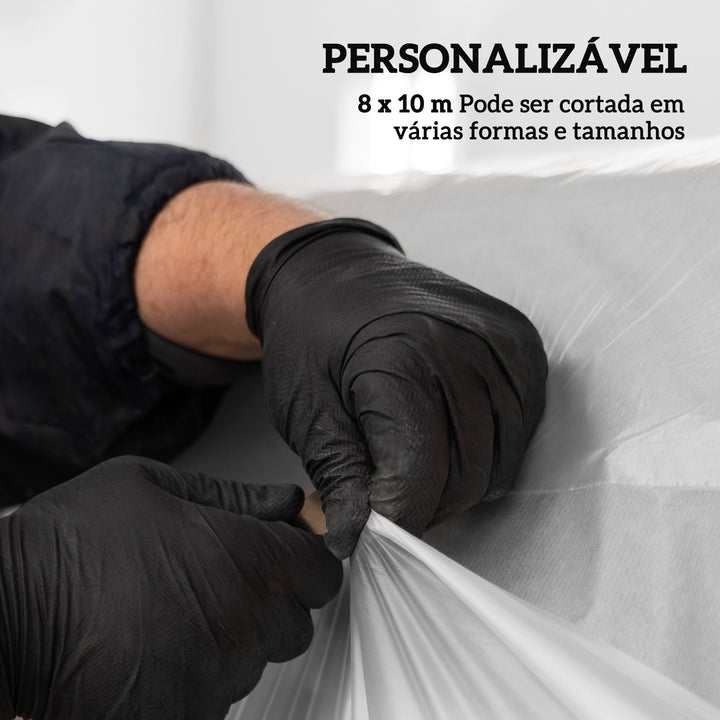 Cobertura Transparente para Estufa 6x10 m Cobertura de Substituição de Polipropileno Resistente à Água para Horta Plantas Agricultura Jardim