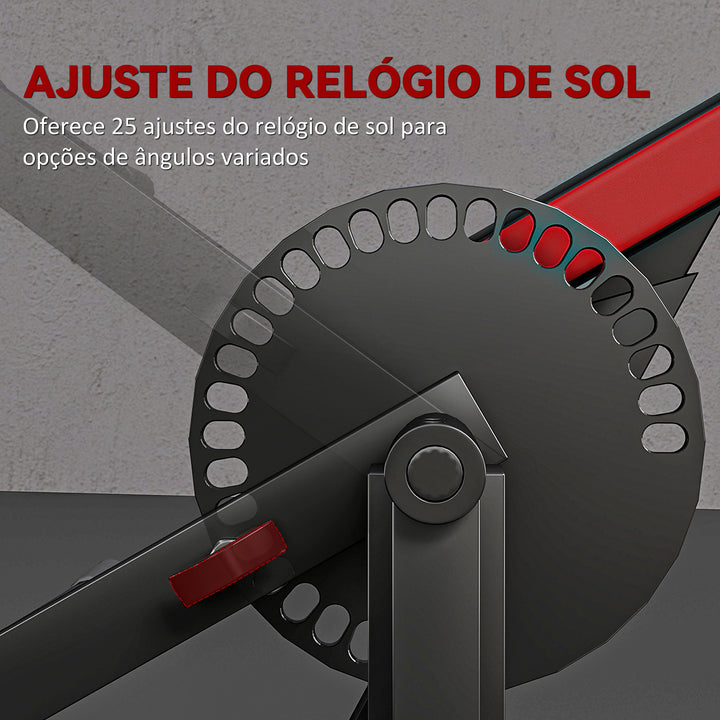 Máquina de Bíceps e Tríceps 2 em 1 Banco de Curl de Pregador com Assento e Suporte de Cotovelo Ajustáveis Máquina de Curl de Bíceps e Extensão de Tríceps para Treino em Ginásio Casa 105x95x80 cm Preto
