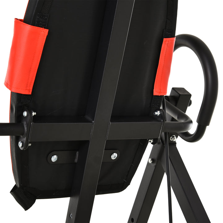 Mesa de Inversão Dobrável com Cintura Acolchoada e Cinto de Segurança Carga Máxima 150 kg