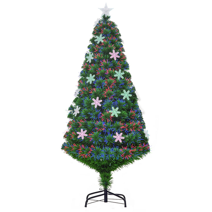 Árvore de Natal Verde F 60 x 150 cm + Luzes LED Árvore Artificial