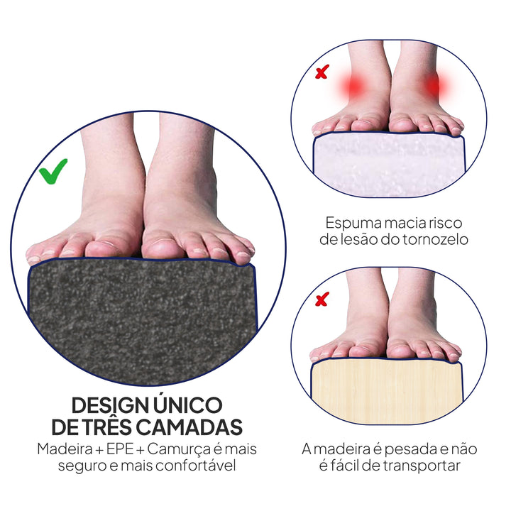 Barra de Equilíbrio Ginástica Dobrável 210 cm Barra de Ginástica Artística Viga de Equilíbrio para Crianças Iniciantes e Ginastas Profissionais para Treino em Casa 210x10x6,5 cm Azul