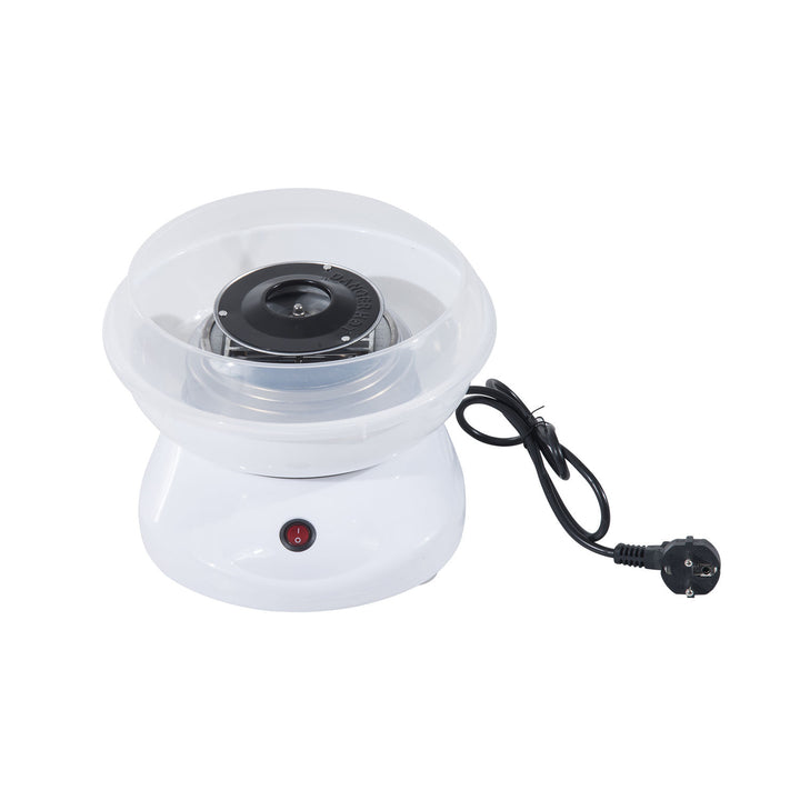 Máquina de Fazer Algodão Doce Branco Alumínio 27x26x18cm