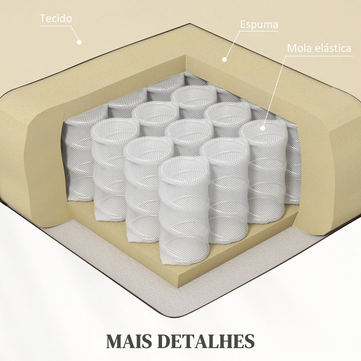Poltrona Relax Reclinável Elétrica Levanta Pessoas com Massagem Vibratória e Aquecimento Poltrona Elevatória com Controlo Remoto Apoio para Pés Estofada em PU Bolsos Laterais 98x96x105 cm Creme