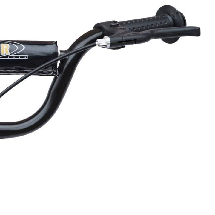 Trotinete para Crianças acima de 5 anos Scooter de 2 Rodas Grandes de 12 Polegadas com Freio e Guidão Ajustável em Altura Carga Máx. 100kg 120x52x80-88cm Azul