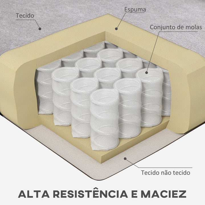 Poltrona de Sala de Estar Poltrona Moderna para Dormitório com Apoio para a Cabeça e Pés de Madeira Poltrona Individual Carga 160 kg para Esritório 74x86x102 cm Cinza