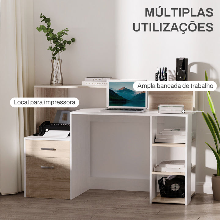 Secretaria de escritório para computador
