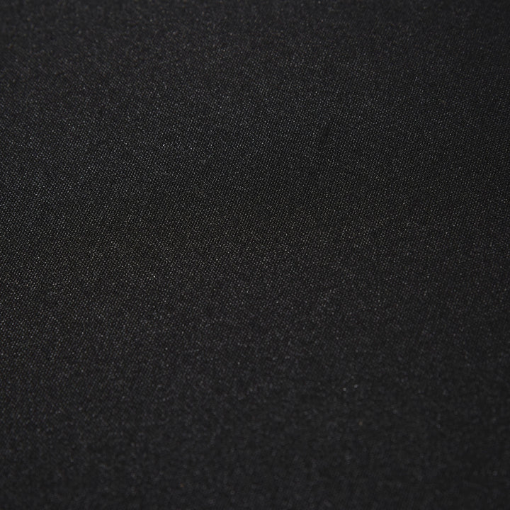 Chapéu de Sol de Madeira Ø250x230 cm para Exterior com 6 Hastes Sistema de Corda com Fixação Desmontável Portátil Fácil de Guardar e Transportar Preto