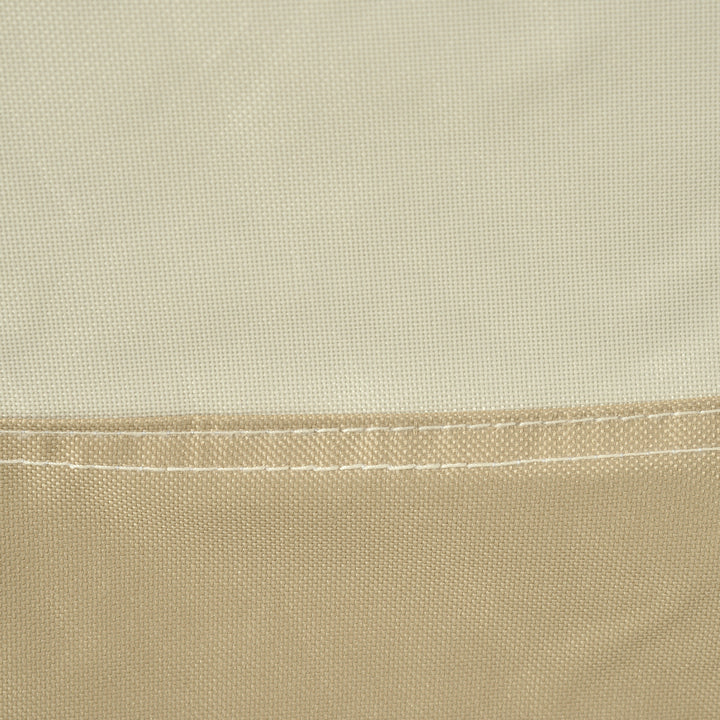 Capa protetora para banco 2-3 cobertura de móveis quadrados Proteção de jardim ao ar livre impermeável contra chuva e sol 152x87x59 / 79cm tecido 600D Oxford