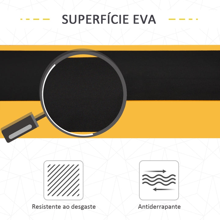 Cavalete de Serra com Patas Dobráveis Cavalete Metálico 2 Peças com Asa Tapete Antiderrapante Máx. 250kg Aço