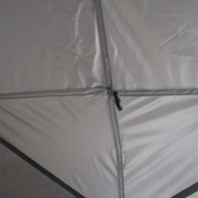 Tenda de Campismo para 2-3 Pessoas Tenda de Campismo Impermeável PU2000 mm Proteção UV50+ com Bolsa de Transporte 210x210x150 cm Prata