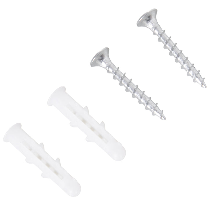 Estantes de Livros de Parede com 4 prateleiras Estante infantil para escritório Carga 30 kg 25 livros 59x12x113cm Branco