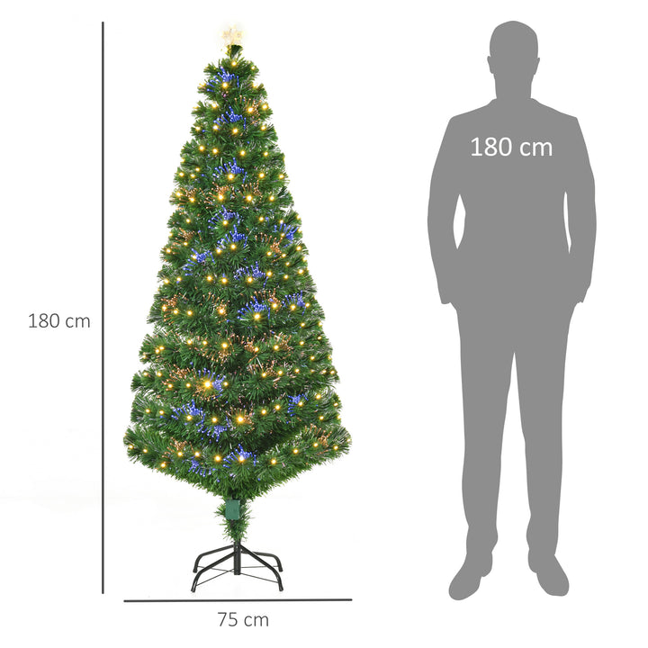 Árvore de natal 180cm com luz LED