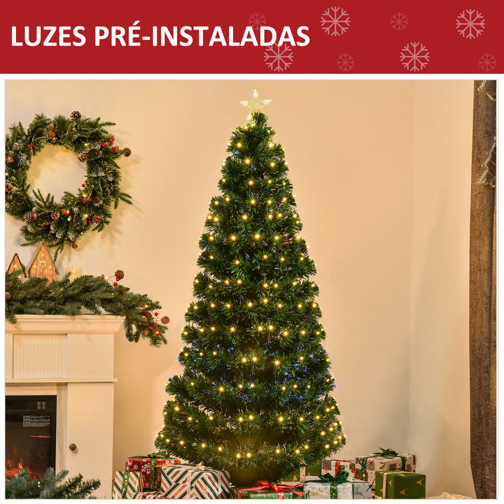Árvore de natal 180cm com luz LED
