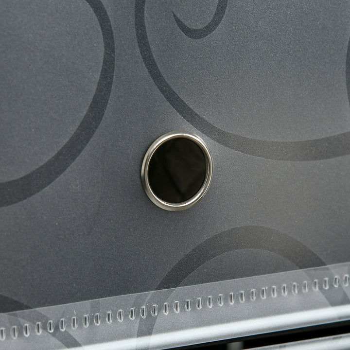 Sapateira Modular de Cubos de Plástico Armário Modular para Sapatos com 12 Cubos com Porta Desenho de DIY para Entrada Dormitório 94x37x108 cm Preto