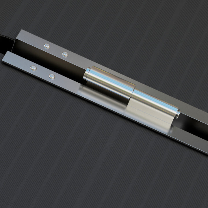 Rampa para Cadeira de Rodas Dobrável de Liga Alumínio 122 Rampa Portátil com Autocolantes Reflectores Carga 272 kg 122x73,6x5,1 cm Preto