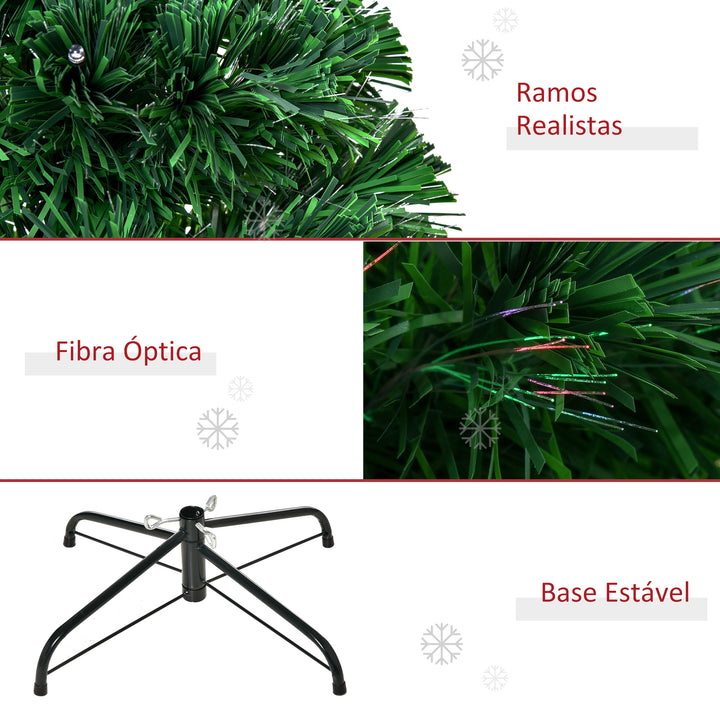 Árvore de Natal Verde F 60 x 150 cm + Luzes LED