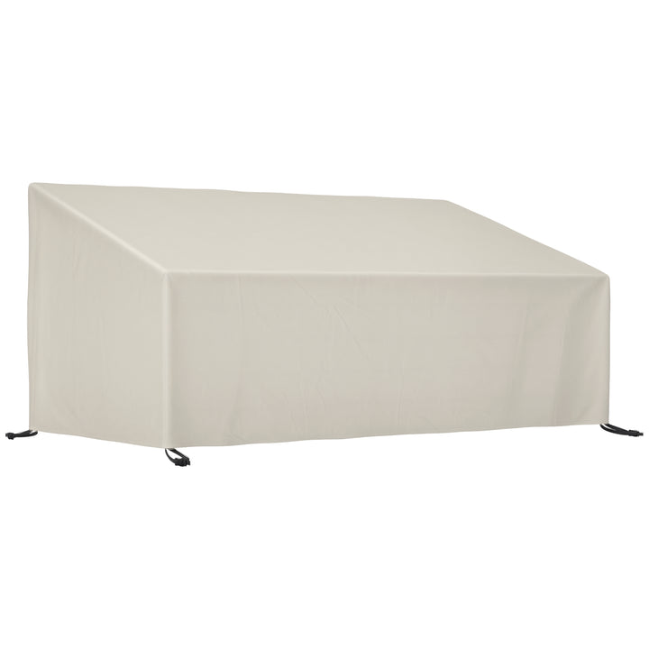 Funda Protetora de Banco 3 lugares Capa Protetora para Móveis Impermeável Exterior jardim para sofá mesas cadeiras de churrasco 218x111x63 / 101cm