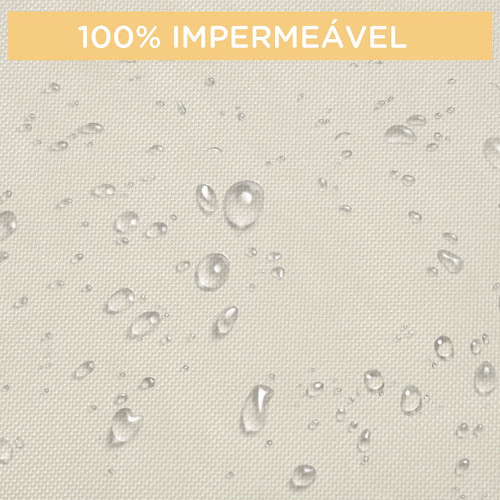 Funda Protetora de Banco 3 lugares Capa Protetora para Móveis Impermeável Exterior jardim para sofá mesas cadeiras de churrasco 218x111x63 / 101cm