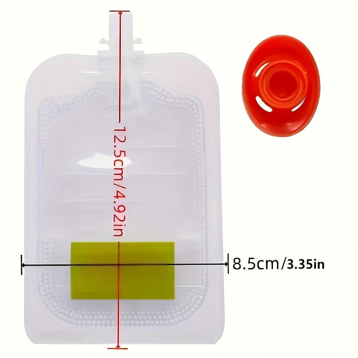 Dispenser Manual de Purê de Frutas – Kit de Armazenamento para Comida de Bebé | 10 Sacos Esterilizados Reutilizáveis Artesanal e Armazenador Gourmet para bebês e crianças +HOJE OFERTA EXTRA +10Saquetas total 20 saquetas