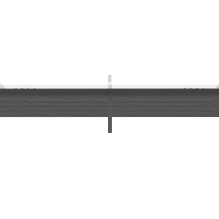 Cobertura para Pérgola 3,5x2,5 m Teto de Substituição Retrátil para Pérgola com 10 Orifícios de Drenagem Cinza Escuro