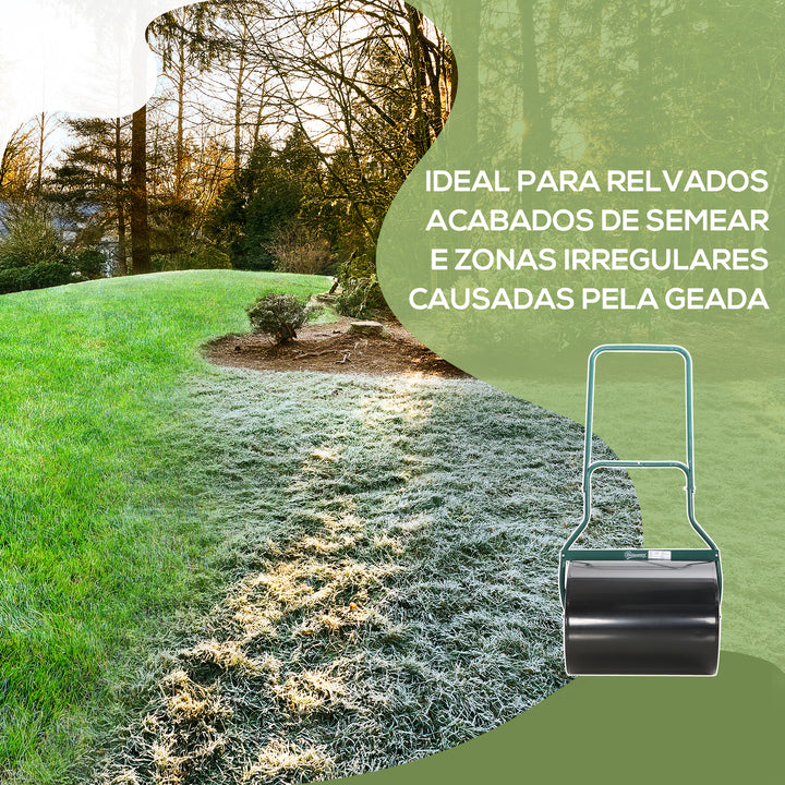 Rolo de gramado com 60L de capacidade 50cm de diâmetro