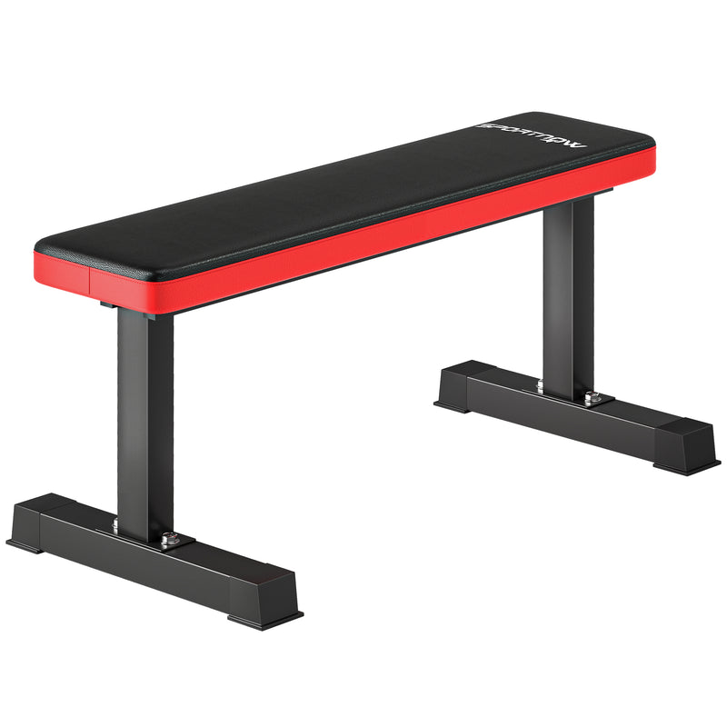 Banco de Pesos Banco de Musculação Carga 300 kg Banco de Abdominais para Treino de Corpo Completo e Casa Ginásio 106x26x48 cm Preto