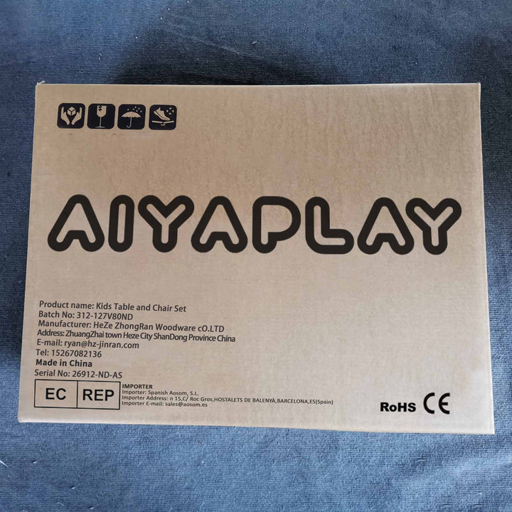 Mesa e Cadeiras para Crianças de 3 Peças Mesa Infantil com 2 Cadeiras e 4 Cestos de Arrumação Conjunto de Móveis para Crianças acima de 3 Anos para Sala de Jogos Madeira