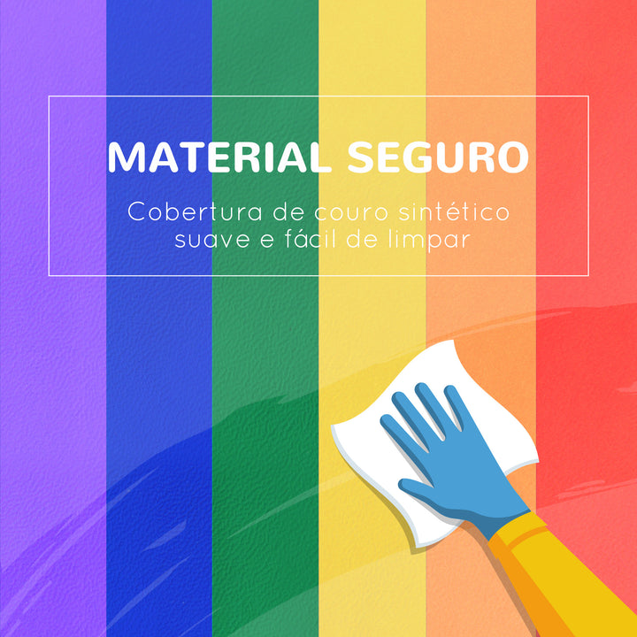 Conjunto de 12 Blocos Psicomotricidade para Crianças Blocos de Construção Figuras de Construção Brinquedo para Aprendizagem Multicor